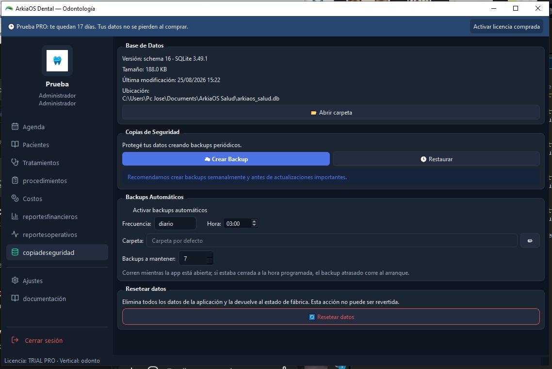 Backups automáticos